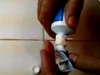 Toothpaste transfer tube by jijimath