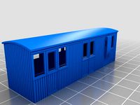 009 Short bogie brake 3rd coach body by tebee
