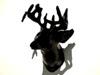 deer with two 10mm diameter holes for magnets. by mjchen