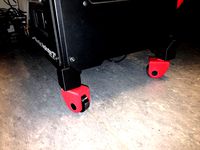 Replicator 2x Caster Wheel  by rubb3rtoe