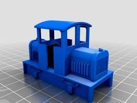 009 centercab Diesel loco body by tebee
