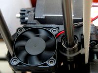 M90 X-Carriage Fan Mount modificaction by NumberSix