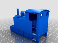009 side tank tram loco body by tebee