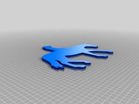 cowboy on horse by croozn