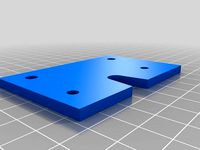 Extruder Mount plate for MendelMax / Aluminatus by RiC0MD