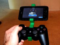 Parametric Sixaxis Phone Clip by ScribbleJ