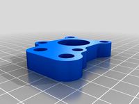 Soporte motor eje Y para prusa i3 by ajlusa