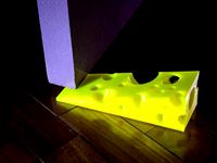 Cheeze door-stop. by terenceang