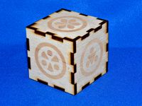The Legend of Zelda: Ocarina of Time - Medallion Cube by usjoglekar