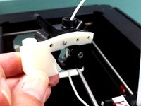 Replicator2X's air nozzle for gear cleaning by akita11