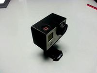 GoPro Hero 3 + Attachment Mounting Frame by willbparker