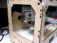 Acrylic Sides for FlashForge Creator by tedlarson92