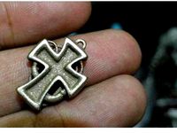 Steampunk Crusader Cross pendant by chaitanyak
