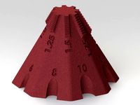 Thread Gauge Cone by iamjonlawrence