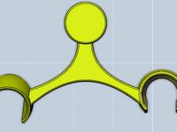 shower twin hook by yamtty