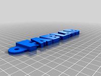 Key Chain - Fablab by Boulon