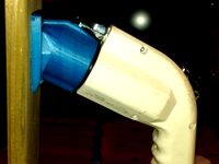 J1772 EVSE dummy inlet with latch at 25 degree angle by erroneus