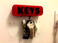 Magnetic Key Holder  by NickRBrewer