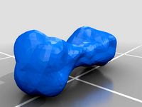 Asteroid Kleopatra by RTicknor