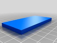 80x40x5 Calibration Block by seaton