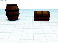 Chest inspired by dutchmogul's Barrel by qubist