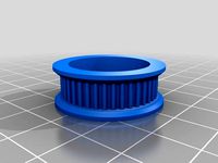 T2 idler pulley 40 teeth - 608 bearing  by Phil_Maddox