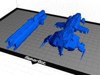 Eve Online - Ferox and Naga Caldari Battlecruisers by fattox4189