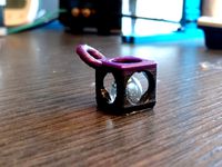 Marble trap keychain by dopamine