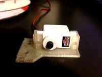Astromech Dome Hinge Servo Adapter by HamiMiami