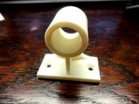 1/2 EMT Conduit (.710 OD) 90 Degree Bracket Thru Hole by ASD