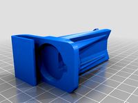 Simple Replicator 2 side mount spool holder by necrophonic