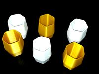 Hexagonal cup by toybuilder