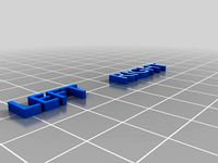 XY Orientation Calibration piece by JEZZMUND