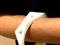 Geometric ring / bangle by tuxedodiplomat
