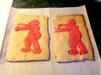 Large Zombie Cookie Cutter by glassTransition
