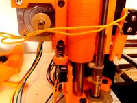 prusa mendel i3 adjustable Z endstop by philsson by philsson