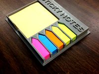 Ultimate Sticky Note Holder by corben33