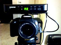 Hotshoe mount for Shure BLX4 by bahstrike