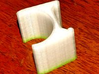 Maglite XL50 flashlight clip for gun sight rail by the_digital_dentist