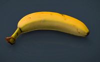 Realistic Banana 3D Model