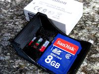 Battery cap for Canon NB-10L (NB-7L) with SD-card holder for SX40, SX50, G1X, G15 (SX30, G10, G11, G12) cameras by enif