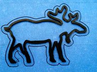 Moose for Window by Sensei