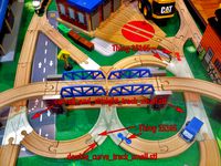 OpenSCAD train track library SE by MobyDisk