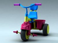 Children bike 3D Model