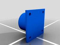 2" Shop-vac flanged hose mount.  by inthebay