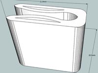 Plastic clip for protecting sharp sheet metal edges by toguan