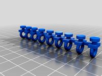 String of curtain clips by hanzani