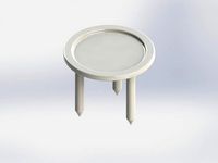 Basic Mini Pizza Table by asi