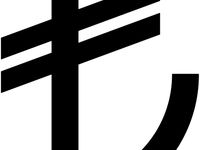 Turkish Liras Sign by oraltosun