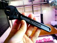 Fully assembled 3D printable wrench by barspin
